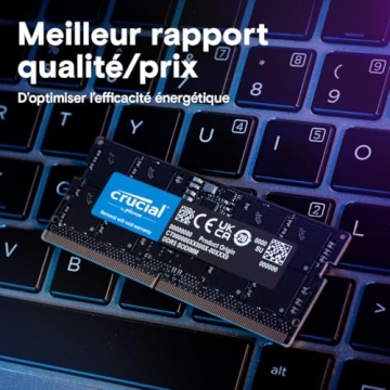 Crucial 16GB DDR5 RAM 4800MHz for 12th Gen Intel Core