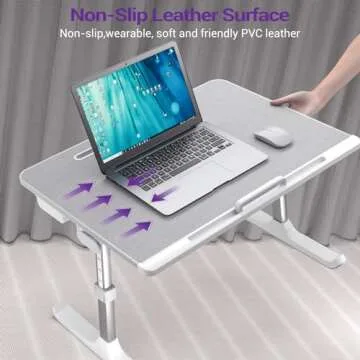 NEARPOW XXL Adjustable Bed Desk for Comfort and Productivity