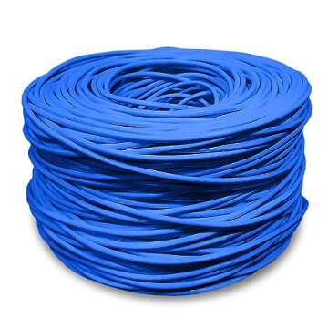 SolidLink CAT5e 1000ft UTP Ethernet Cable 24AWG Bulk LAN Network Wire