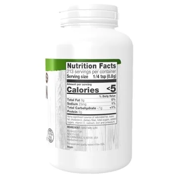 NOW Foods Xanthan Gum Pure Powder, Gluten-Free Thickener