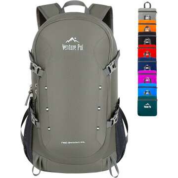 Packable 40L Lightweight Travel & Hiking Backpack