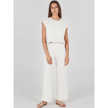 Comfortable ANRABESS Women 2 Piece Lounge Set for Summer