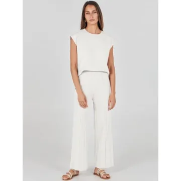 Comfortable ANRABESS Women 2 Piece Lounge Set for Summer