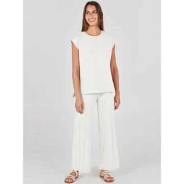 Comfortable ANRABESS Women 2 Piece Lounge Set for Summer