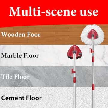 Spin Mop Replacement Set for O-Cedar EasyWring