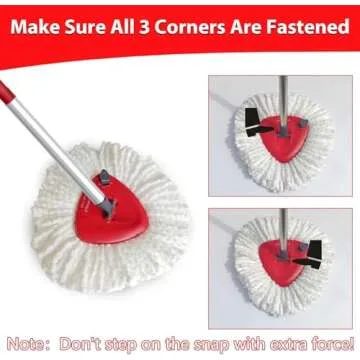 Spin Mop Replacement Set for O-Cedar EasyWring