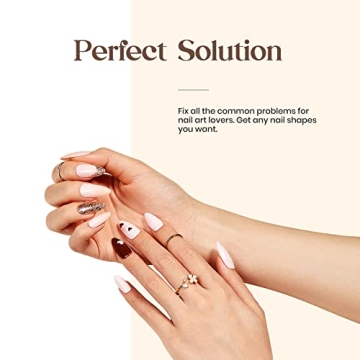 Beetles 5 in 1 Nail Glue and No Wipe Top Coat Kit