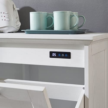 Elegant OLD CAPTAIN Wooden Tilt Out Trash Cabinet for Your Kitchen