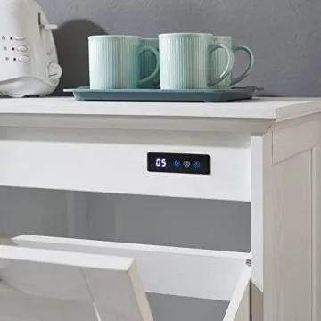 Elegant OLD CAPTAIN Wooden Tilt Out Trash Cabinet for Your Kitchen