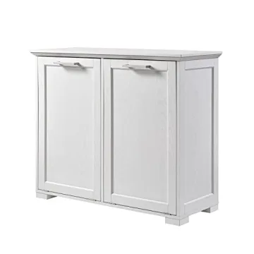 Elegant OLD CAPTAIN Wooden Tilt Out Trash Cabinet for Your Kitchen