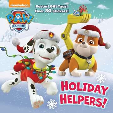 Holiday Helpers PAW Patrol Deluxe Pictureback Book