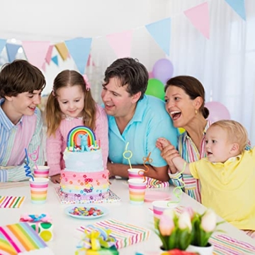 36 Pcs Colorful Crazy Loop Straws for Fun Drinks