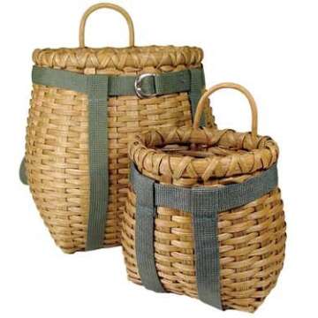 Stylish Finely-Woven Pack Baskets - Set of 2