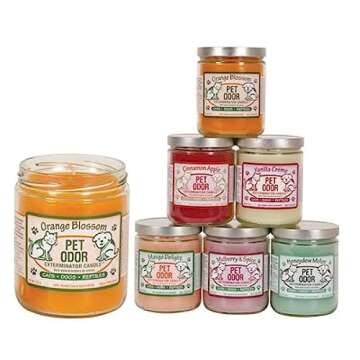 Pet Odor Exterminator Candle, Orange Lemon Splash,13 oz