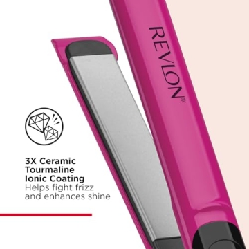 Revlon Ceramic Flat Iron Smooth Glide Sleek Styles