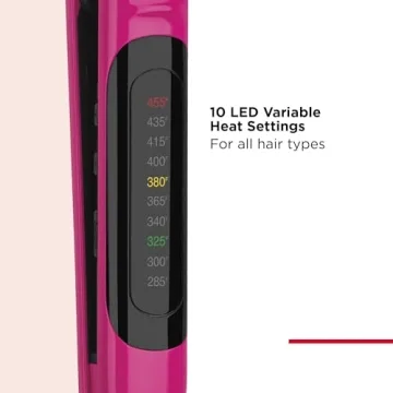 Revlon Ceramic Flat Iron Smooth Glide Sleek Styles