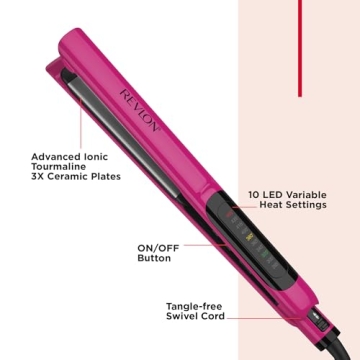 Revlon Ceramic Flat Iron Smooth Glide Sleek Styles