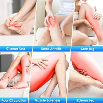 TOLOCO Leg Massager for Circulation and Pain Relief