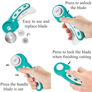 Top Quality 45mm Rotary Cutter with Replacement Blades
