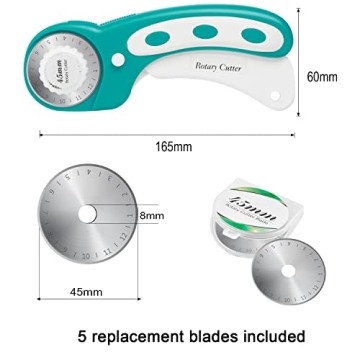 Top Quality 45mm Rotary Cutter with Replacement Blades