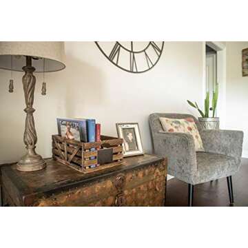 Unique Premium Wood Crates for Rustic Home Décor