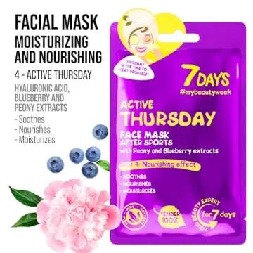 7DAYS Skincare Gift Set for Women | 8 Face Masks