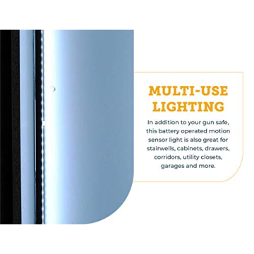 SnapSafe LED Gun Safe Lights Motion Sensor Battery Operated