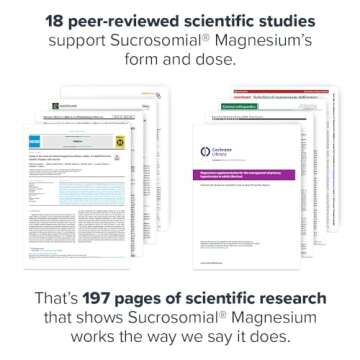 Legion Sucrosomial Magnesium Supplements - High Absorption Magnesium Supplement for Women & Men - Magnesium Mineral Supplements to Help Boost Athletic Performance & Overall Health - 120 Servings