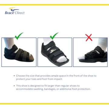 Brace Direct Post Op Recovery Shoe for Comfortable Healing