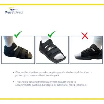 Brace Direct Post Op Recovery Shoe for Comfortable Healing
