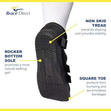 Brace Direct Post Op Recovery Shoe for Comfortable Healing
