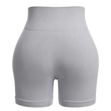 IWEMEK Seamless Women's Workout Set - Sports Bra & Shorts