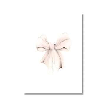 Ballet Dress Wall Art Ballerina Poster Nursery Canvas Painting Pink Dancing Shoes Tie Print Nordic Picture Girls Bedroom Decor 12x16inchx3pcs Unframed