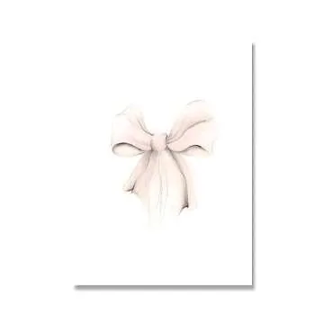 Ballet Dress Wall Art Ballerina Poster Nursery Canvas Painting Pink Dancing Shoes Tie Print Nordic Picture Girls Bedroom Decor 12x16inchx3pcs Unframed