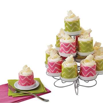Wilton Cupcakes 'N More Small Cupcake Stand - Elegant Dessert Display