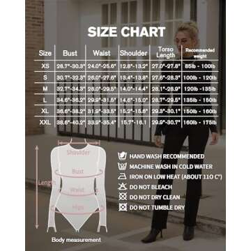 MANGOPOP Turtle Mock Neck Long sleeve Bodysuits for Women Puff Sleeve Bodysuit