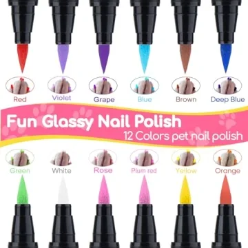 OLINGYOU Dog Nail Polish Pens Quick Dry Safe for Pets