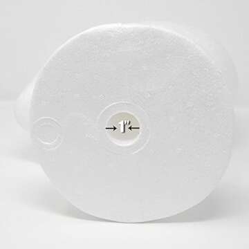 A1 Pacific Styrofoam Mannequin Head for Wigs & Hats