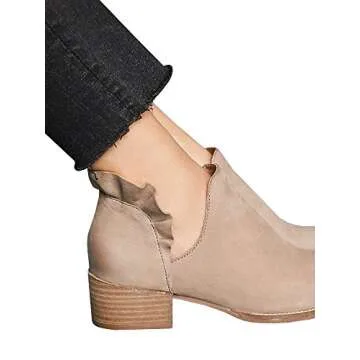 Stylish Womens Fall Booties - Comfortable Ankle Heels