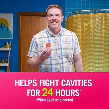 TheraBreath Anticavity Fluoride Mouthwash, 16 Fl Oz (2-Pack)