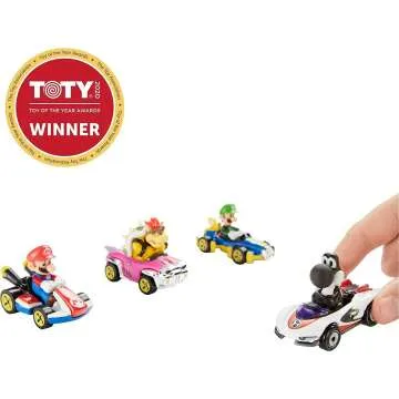 Hot Wheels Mario Kart Die-Cast Cars 4-Pack Exclusive