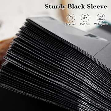 Mublalbum Small Photo Album 4x6 100 Photos Linen Cover Picture Book with Horizontal Pockets for Wedding Family Anniversary and Baby (Gray)