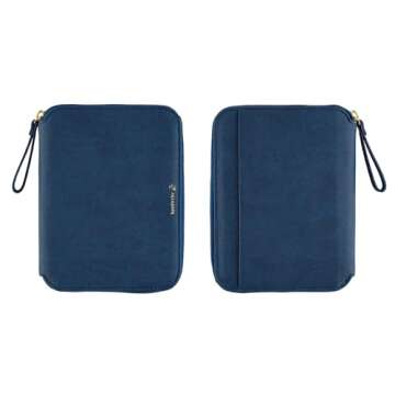 Elegant Hobonichi Techo A6 Planner Cover with Zipper