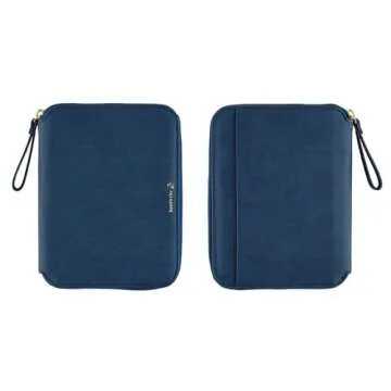 Elegant Hobonichi Techo A6 Planner Cover with Zipper