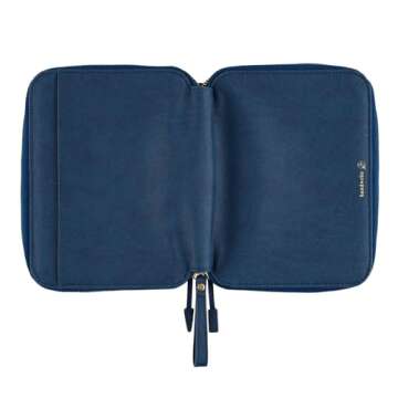 Elegant Hobonichi Techo A6 Planner Cover with Zipper