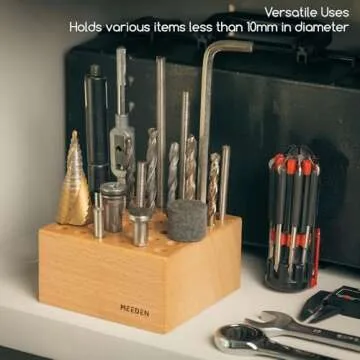 MEEDEN Beechwood Brush Holders for Artists and Students