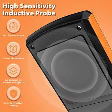 Dr.meter Pinless Wood Moisture Meter for Accurate Readings