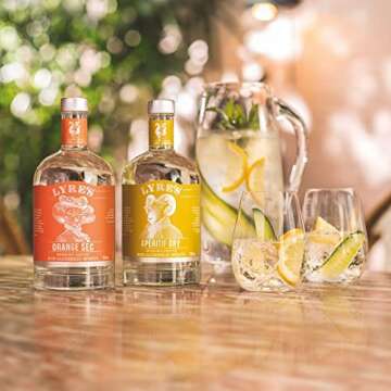 Lyre's Orange Sec Premium Non Alcoholic Spirits, Mocktails & Nonalcoholic Drinks, Triple Sec Style, 23.7 Fl Oz