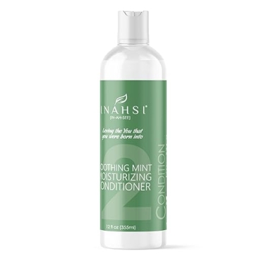 INAHSI Soothing Mint Conditioner for All Hair Types 12 oz
