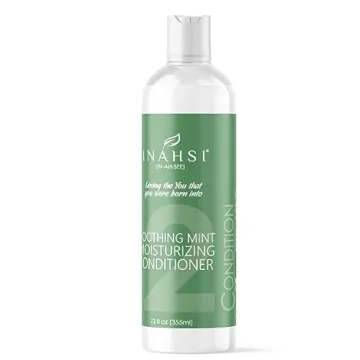 INAHSI Soothing Mint Conditioner for All Hair Types 12 oz